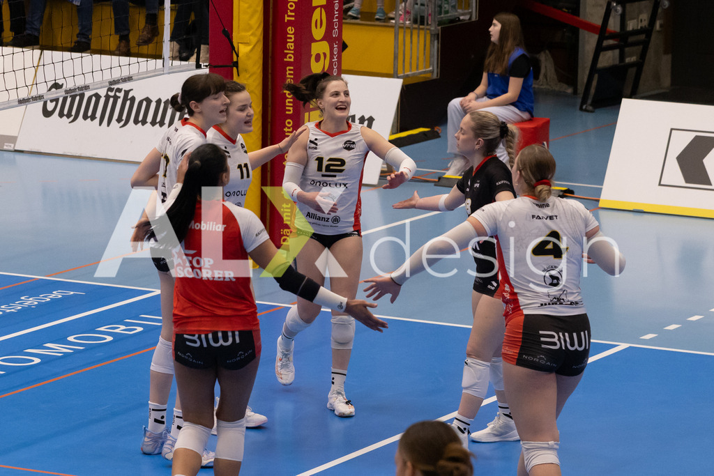 Volleyball I Frauen I Saison 2025-2026 I Volleyball NLA | Women I 1/4 Finals I VC Kanti Schaffhausen - BIWI Volleyball Franches-Montagnes I 21.02.2026 | Hochwertige Sportfotos kaufen & lizenzieren für Medien, Vereine, Agenturen & Sportler:innen. Entdecke professionelle Sportfotografie im Bildshop von Alexander Franzen. - Realisiert mit Pictrs.com