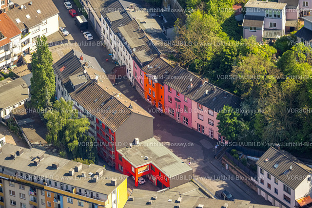 Hagen240504183 | Luftbild, Düppenbeckerstraße Rotlichtviertel Rotlichtmilieu, Bordellstraße, Mittelstadt, Hagen, Ruhrgebiet, Nordrhein-Westfalen, Deutschland