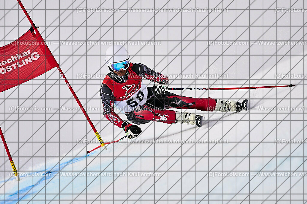 ALP2859_WCM-GS_Kat-B_Geiger Werner | (C)FotoLois.com, Alois Spandl, World Criterium Masters Ski Alpin 2023 Hochkar, GiantSlalom, Kategorie B, Di 21. März 2023.