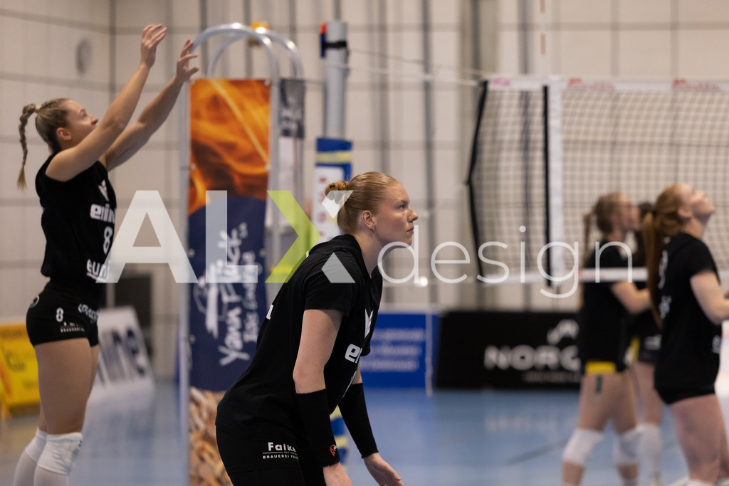 Volleyball I Frauen I Saison 2025-2026 I Volleyball NLA | Women I 1/4 Finals I  BIWI VFM - VC Kanti Schaffhausen I 01.03.2026 | 9 Jordan Lockwood (USA) (VC Kanti Schaffhausen) – Diagonal - Realisiert mit Pictrs.com