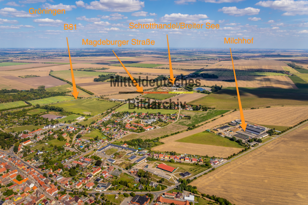 Gröningen mit Verortung | Gröningen - Realisiert mit Pictrs.com