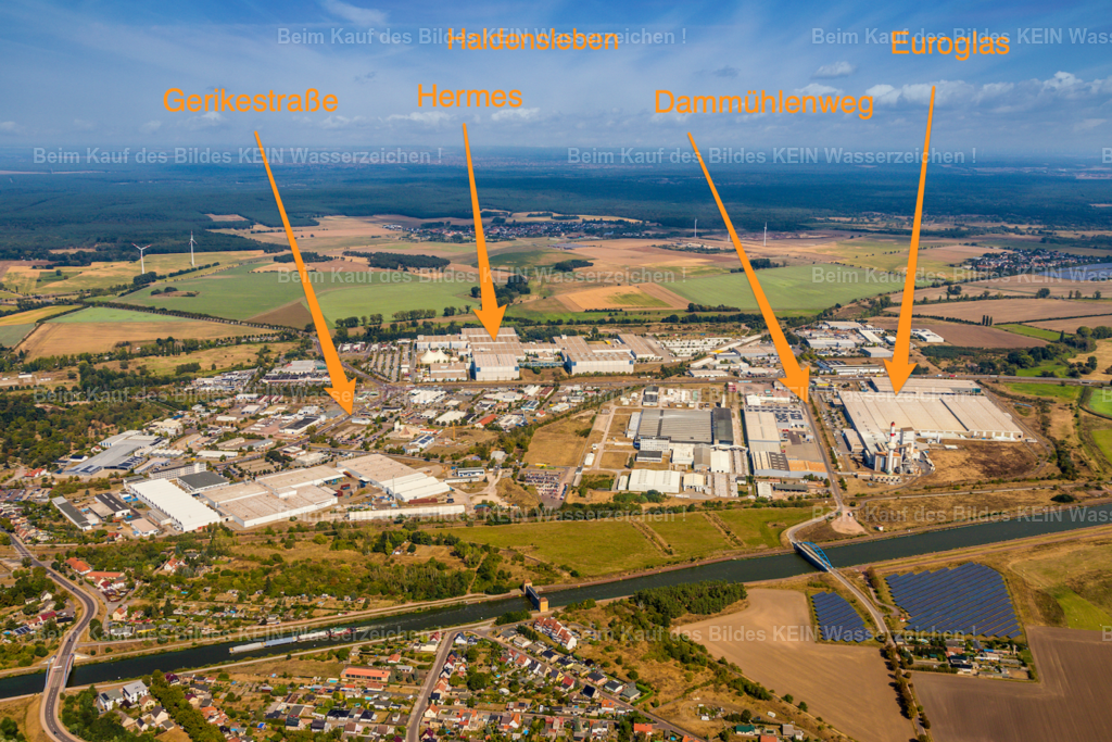 Haldensleben mit Verortung Gewerbegebiet | Haldensleben - Realisiert mit Pictrs.com