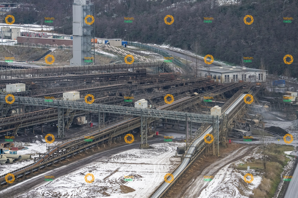 Tagebau Garzweiler leichter Schnee  | Foto: Daniel Böhm | bonum.media - Realisiert mit Pictrs.com