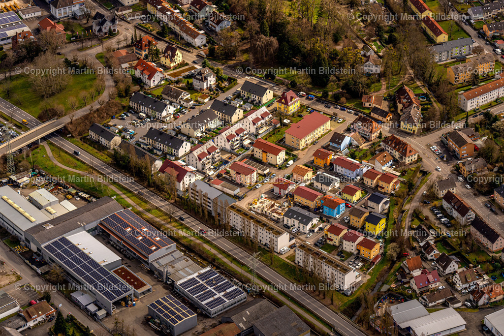 Lahr-1-12-03-23-1-29 | Bilder Fotos Luftbilder Luftaufnahmen Deutschland Süden Westen Schwarzwald Baden Württemberg  