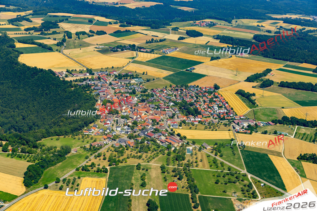 Aktuelles Luftbild von Türkheim Geislingen an der Steige - Die Luftaufnahme wurde 2022 mittels UL-Flugzeug erstellt ( keine Drohne ) - hochauflösende Kamera-Systeme von  Canon -Beste Qualität - Für grossformatige Ausdrucke geeignet. Die Geschenkidee !