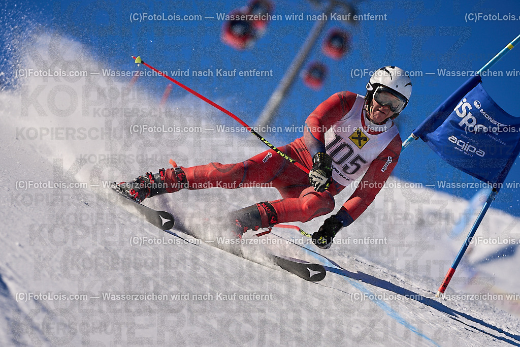 ALP3227_MASTERS-Cup_GS-B Herrn_Lefdal Per Morten | (C)FotoLois.com, Alois Spandl. FIS Masters-Cup Wildschönau, Giant Slalom auf der Piste Schatzberg GS, Siegerehrung auf dem Dorfplatz Niederau, Sa 13. Januar 2024.