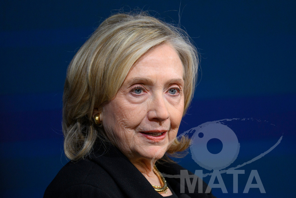 _DWA4047 | Die US-Politikerin Hillary Clinton auf der Veranstaltung Bridging Scholarship and Statecraft im Rahmen der Münchner Sicherheitskonferenz 2026. München, 13.02.2026 Bayern Deutschland  - Realisiert mit Pictrs.com