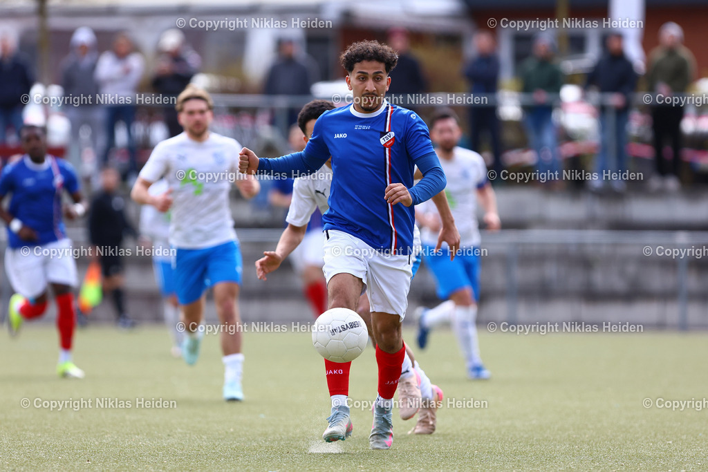NH_TSVSasel_FCSuederelbe_OberligaHamburg_03042026 | #11 Mohamed Abd El Aal Ali (TSV Sasel)Fußball I Herren I Gamesright Oberliga Hamburg I Saison 2025-2026  I 18. Spieltag I TSV Sasel - FC Süderelbe I 03.04.2026 I Sportplatz Parkweg