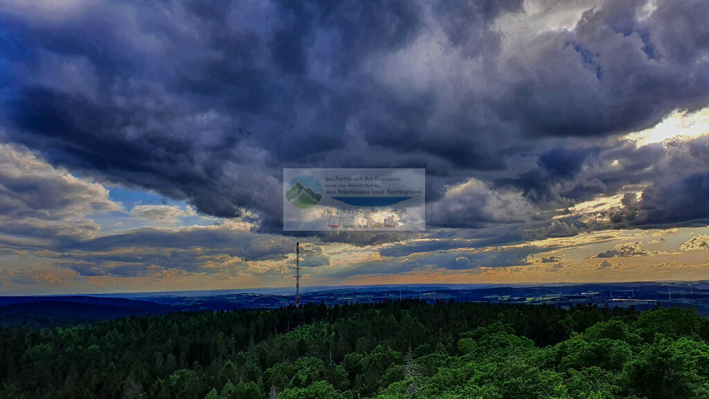 Waldstein Sommer Sonnenuntergang | Impressionen rund um Hochfranken - Frankenwald - Fichtelgebirge - Realisiert mit Pictrs.com