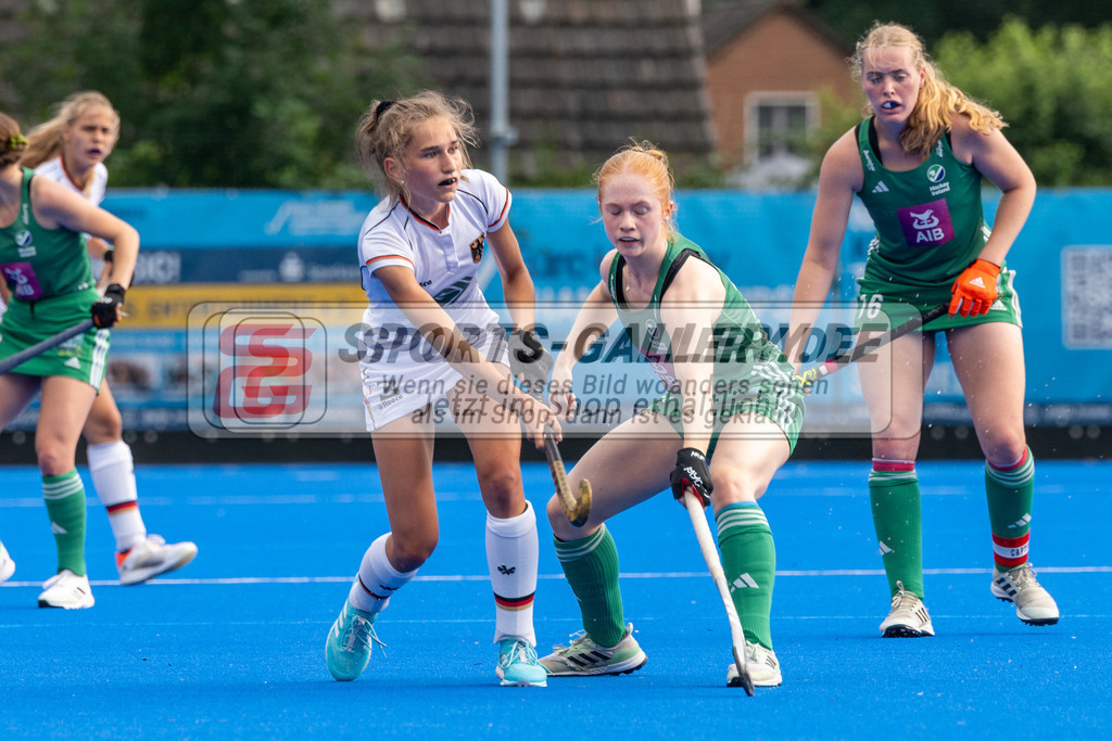 SFE_20230713_0121 | EuroHockey EM U18 Girls Germany vs Ireland am 13.07.2023 in Krefeld (Gerd-Wellen-Hockeyanlage), Photo: Stephan Fehrmann 2023 (Sports-Gallery)