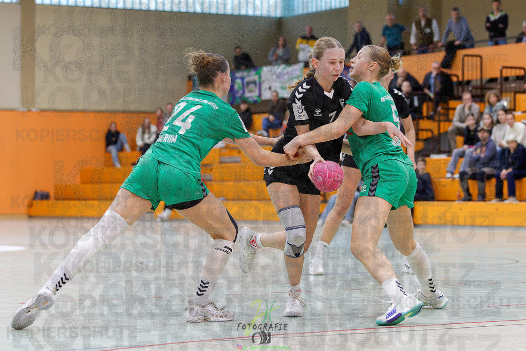 2024-10-19_089 | Jugendbundesliga B-Jugend weiblich; HSG Kleenheim/Langgöns - Longericher SC am 19.10.2024 in Oberkleen (Weidig-Halle) - Realisiert mit Pictrs.com