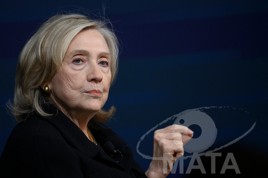_DWA3713 | Die US-Politikerin Hillary Clinton auf der Veranstaltung Bridging Scholarship and Statecraft im Rahmen der Münchner Sicherheitskonferenz 2026. München, 13.02.2026 Bayern Deutschland  - Realisiert mit Pictrs.com