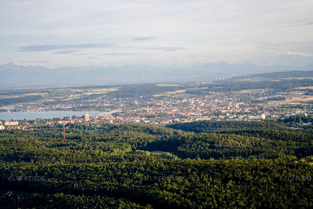 Luftbild: Konstanz, Kreuzlingen im Ortsteil Petershausen in Konstanz im Bundesland Baden-Württemberg in Deutschland. Foto: IMG_11632.jpg vom 05.07.2008 durch Werner Riehm/FLY-FOTO.de
