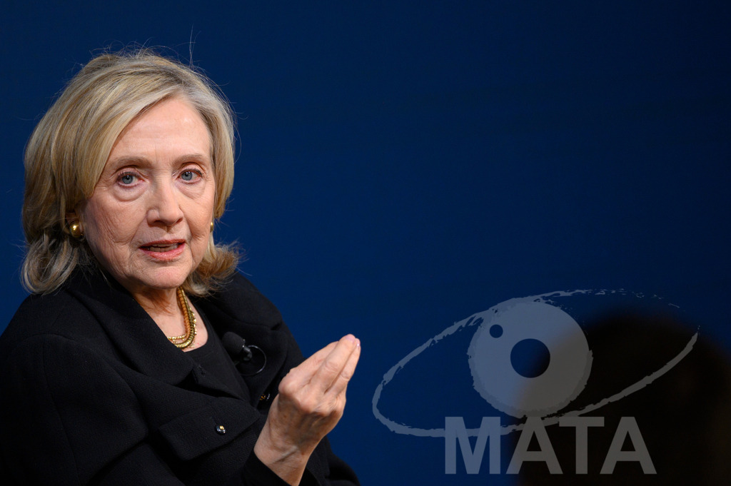 _DWI3194 | Die US-Politikerin Hillary Clinton auf der Veranstaltung Bridging Scholarship and Statecraft im Rahmen der Münchner Sicherheitskonferenz 2026. München, 13.02.2026 Bayern Deutschland  - Realisiert mit Pictrs.com