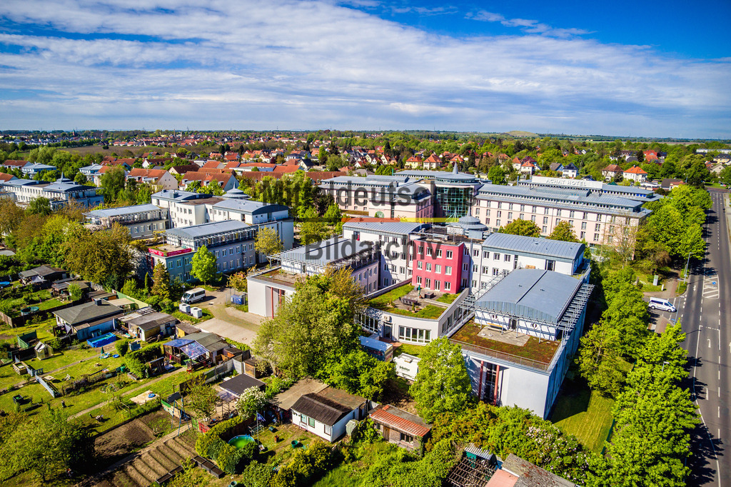 Magdeburg Luftbild Hansapark Brenneckestraße Achat Hotel Radio SAW-0006 | Luftbild Hansapark und Radio SAW Brenneckestraße - Realisiert mit Pictrs.com