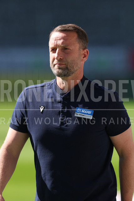 Grazer AK 1902 vs WSG Tirol – Austrian Bundesliga | Graz, Austria, 02.MAY.26 - SOCCER - ADMIRAL Bundesliga, Qualification Group, Grazer AK 1902 vs WSG Tirol. The image shows head coach Ferdinand Feldhofer (GAK).