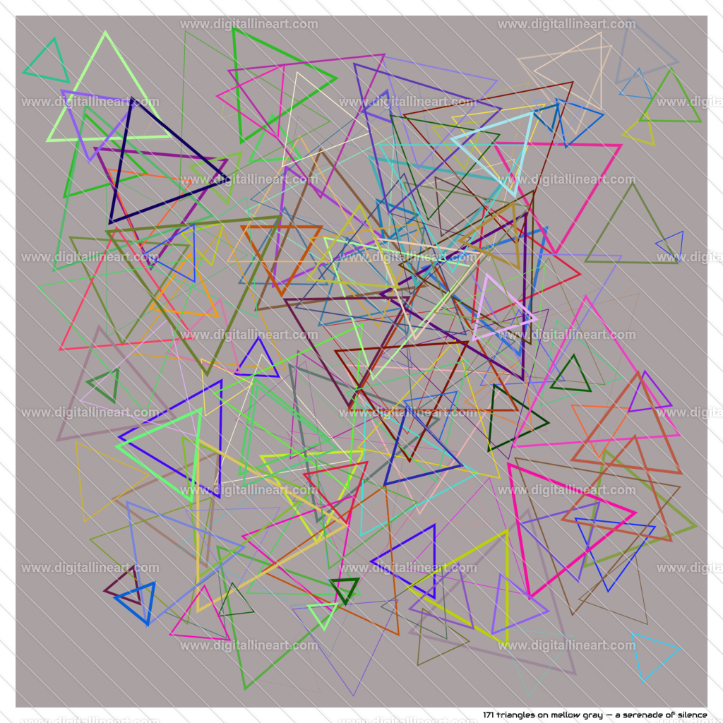 171-triangles-mellow-gray-a-serenade-of-silence | digitallineart - Realisiert mit Pictrs.com