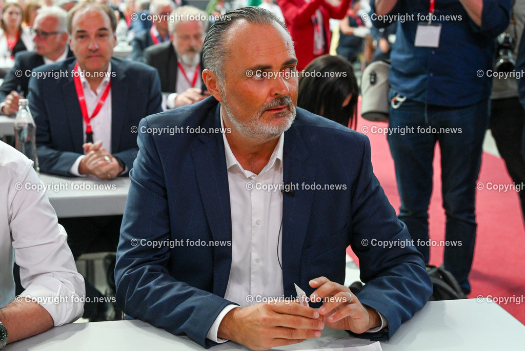 Bundesparteitag SPOE in Linz Design Center_ 03.06.2023-121 | 03.06.2023, Linz, AUT, Bundesparteitag SPOE in Linz Design Center, im Bild Hans-Peter Doskozil (SP, LH Burgenland)