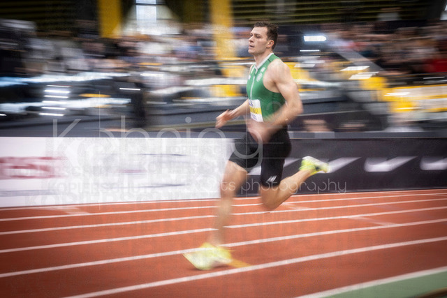 Deutsche Leichtathletik-Hallenmeisterschaften; Dortmund, 28.02.2026 | Jean Paul Bredau (VfL Wolfsburg, 311), 400m; Deutsche Leichtathletik-Hallenmeisterschaften am 28.02.2026 in der Helmut-Körnig-Halle in Dortmund. 