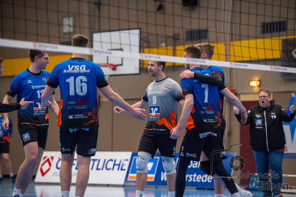 VSG Ammerland-VSG Lüneburg 2 | Volleyball Regionalliga; VSG Ammerland-VSG Lüneburg 2 am 04.02.2024; in Westerstede (Sporthalle Norderstraße), Photo: Philip Eiben 2024 - Realisiert mit Pictrs.com