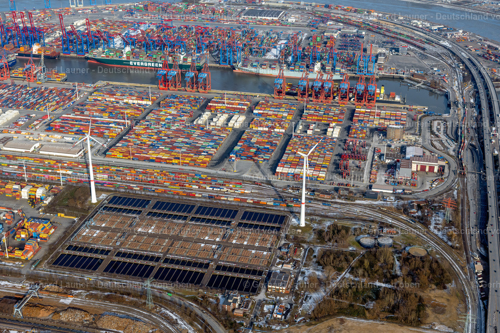 4044589 | Containerterminal Waltershof, Überseehafen, Freie und Hansestadt Hamburg