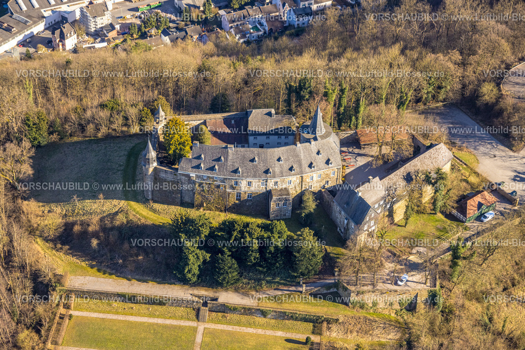 Hagen250302890 | Luftbild, Schloss Hohenlimburgund Schlosspark, Hohenlimburg, Hagen, Ruhrgebiet, Nordrhein-Westfalen, Deutschland
