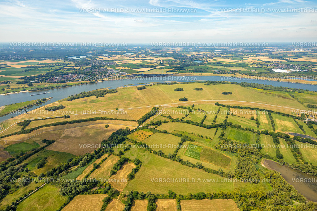 Duisburg220702611 | Luftbild, NSG Naturschutzgebiet Rheinaue, Alt-Walsum, Duisburg, Ruhrgebiet, Nordrhein-Westfalen, Deutschland