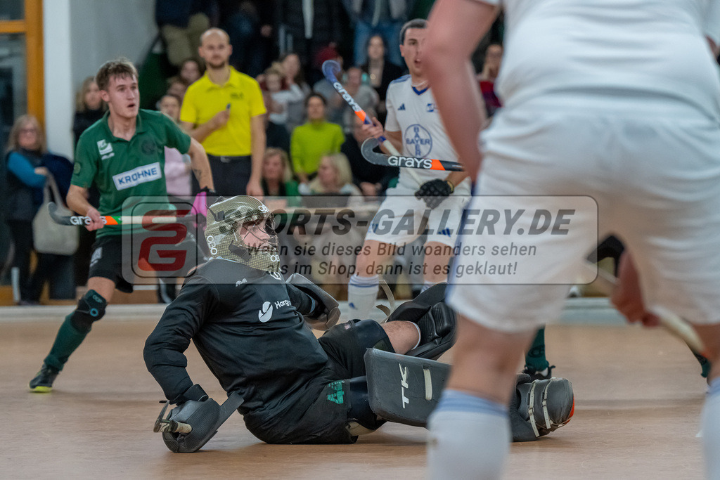HK_20241129_109318 | 2. Bundesliga Halle Herren Club Raffelberg - RTHC Bayer Leverkusen am 29.11.2024 Club Raffelberg, Duisburg ,