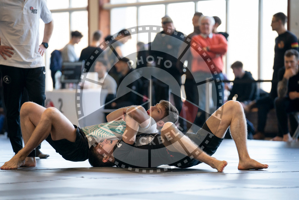 20240309PBB6425 | Fighters compete during the International Luta Livre (ILLCS) Spring Championship in Hannover, Germany, on March 9, 2024.