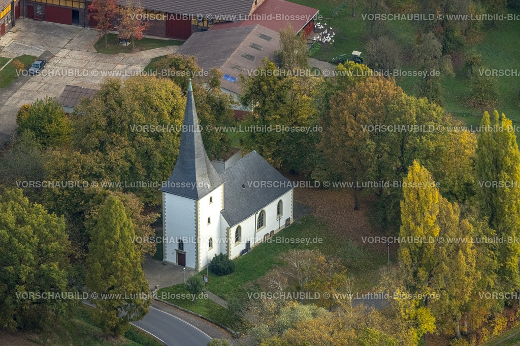 Hamm221012245 | Luftbild, Evang. Kirche zu Berge, am Hof Schulze-Berge,  Rhynern, Hamm, Ruhrgebiet, Nordrhein-Westfalen, Deutschland