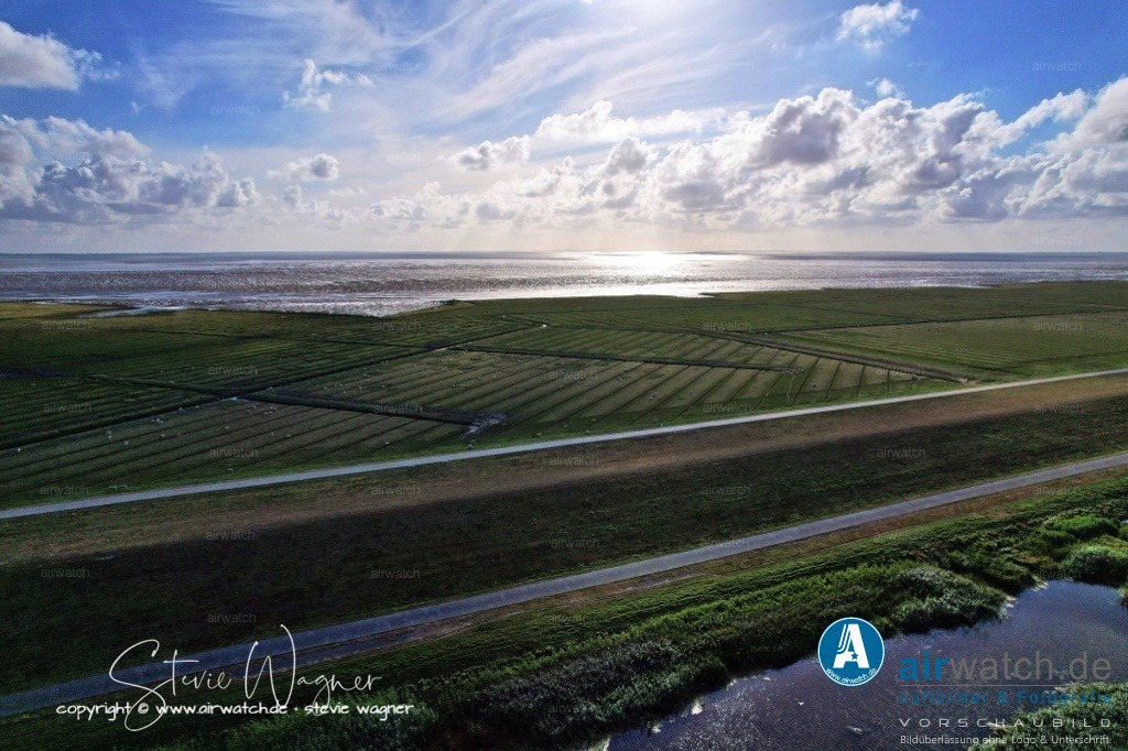 Windpark - Emmelsbüll-Horsbüll | Luftbild, Windenergieanlagen, Bürgerwindpark Emmelsbüll-Horsbüll, Windkraft, Windpark, Nordfriesland, 