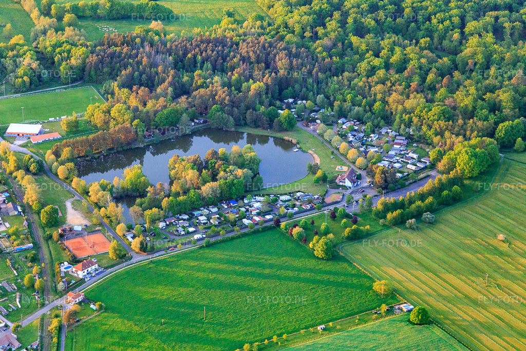 Luftbild: Campingplatz Centre de loisirs 