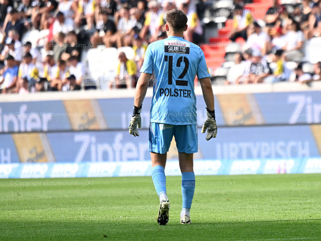 pictureshooting.AT-20240901-0027 | Image shows Nikolas Polster (WAC), LASK (weiss) vs. RZ Pellets WAC (schwarz), Sport, ADMIRAL Bundesliga, Fußball /Foto: Albert Mikovits Datum 20240901