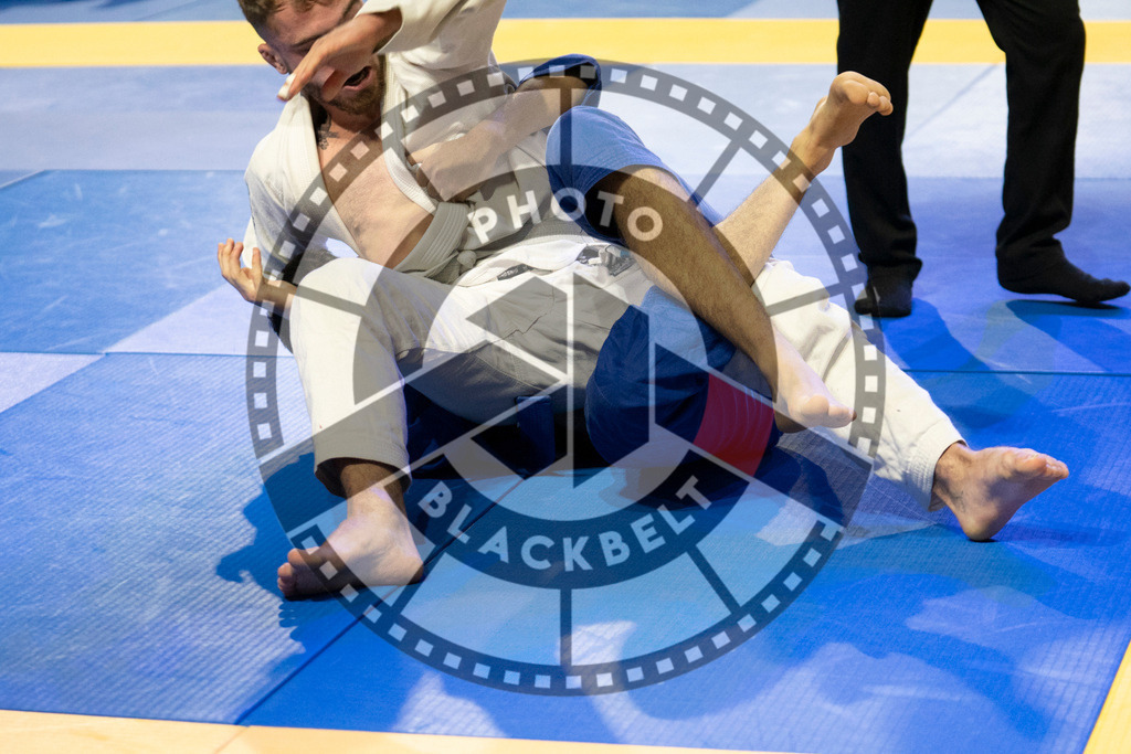 20240119PBB0591 | Fighters compete during the IBJJF European Championship in Paris, France, on January 19, 2024.