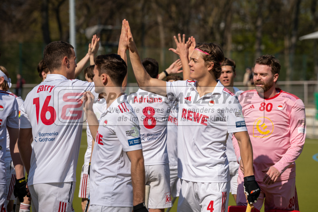 SFE_20260322_0016 | Köln, Deutschland, 22.03.26: Feldhockey 1. Bundesliga Herren zwischen Rot-Weiss Köln - Münchener HC im REWE Sportpark am 22.03.2026 in Köln, Deutschland. (Foto von Stephan Fehrmann)Köln, Germany, 22.03.26: Feldhockey 1. Bundesliga Herren between Rot-Weiss Köln - Münchener HC in REWE Sportpark at 22.03.2026 in Köln, Deutschland. (Foto from Stephan Fehrmann)