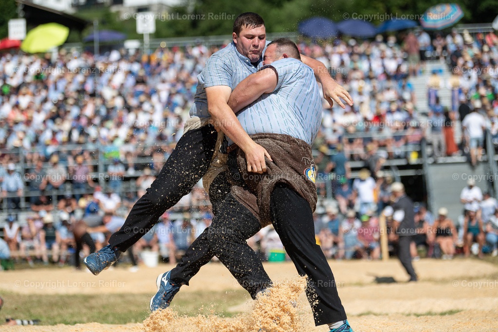 Schwingen -  Schwarzseeschwinget 2025 | Schwarzsee, 22.6.25, Schwingen - Schwarzseeschwinget.