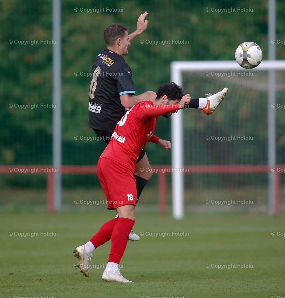 A_LUI_230923_36 | SPORT,FUSSBALL,LT1 OOELIGA ASKOE OEDT-SV ZEBAU BAD ISCHL 29.09.2023 IM BID: BUENYAMIN KARATAS  (OEDT) UNDPATRICK AMBROSCH  (BAD ISCHL)FOTO:FOTOLUI
