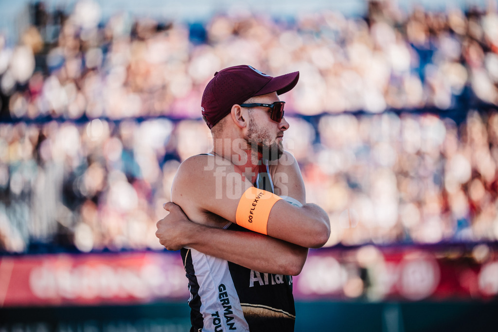 Beachvolleyball | Spiel um Platz Drei | Finale | Deutsche Meisterschaften 2025 Timmendorfer Strand | 07.09.2025 | Benedikt Sagstetter