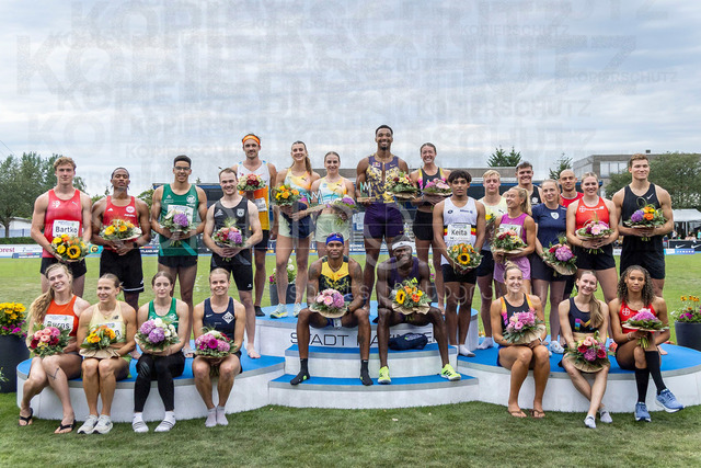 Multisport Event; Ratingen, 28.06.2026 | RATINGEN, GERMANY - JUNE 28, 2026 :  competing during the Multisport Event at Stadion Ratingen on June 28, 2026 in Ratingen, Germany.