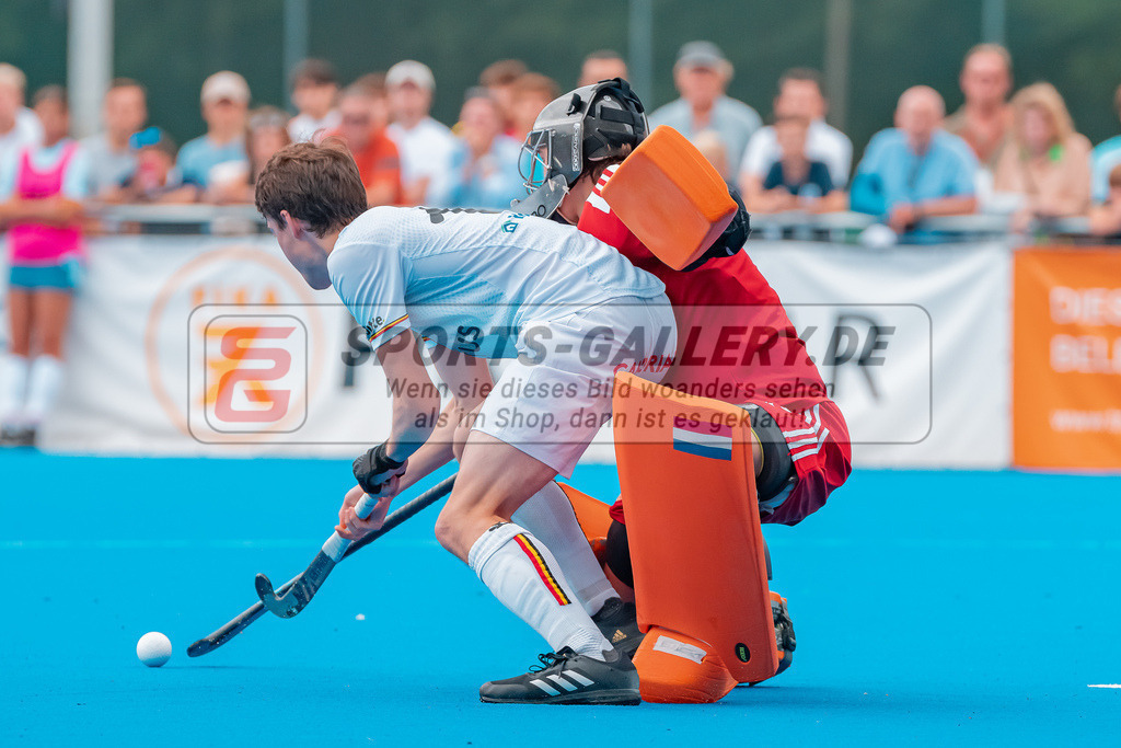 HK_20230715_102355 | Euro Hockey MU18 SF1 Belgium vs Netherlands  Championship Girls &amp; Boys am 15.7.2023 CHTC , Krefeld ,