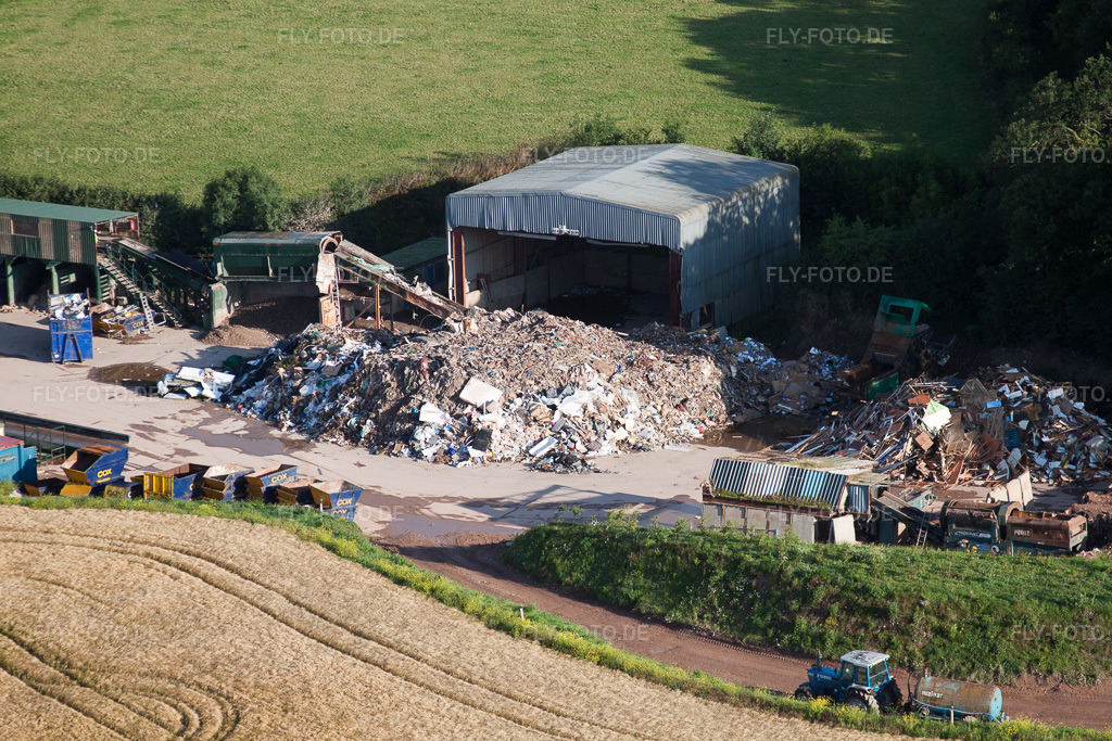 Luftbild: Ortsansicht in Abbotskerswell im Bundesland England in Vereinigtes Königreich. Foto: IMG_19723.jpg vom 25.07.2009 durch Werner Riehm/FLY-FOTO.de