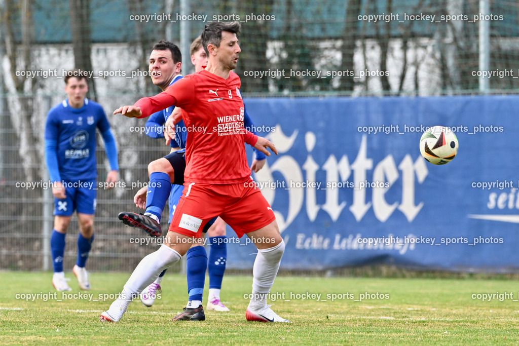 KAC 1909 vs. Union Matrei | #9 Mihret Topcagic KAC 1909, #6 Jonas Wibmer Union Matrei, KAC 1909 vs. Union Matrei, KAC 1909 vs. Union Matrei am 21.03.2026 in Klagenfurt (Sportplatz KAC), Austria, (Photo by Bernd Stefan)