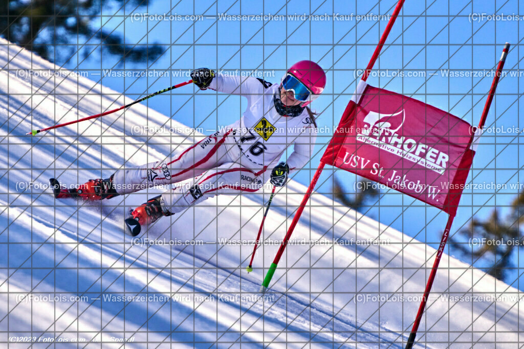 ALP8257_JOGLLAND-CUP-RTL_St-Jakob-Walde_Leitner Marie | (C)FotoLois.com, Alois Spandl. Raiffeisen-Liebmarkt Sport 2000 Autohaus Felber-Fischer Jogllandcup, Skibezirk 7 - Joglland, Sa 20. Januar 2024.