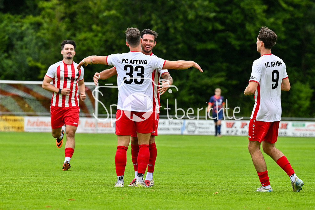 BC Adelzhausen - FC Affing | Jubel nach 0-1 / Affing 33
