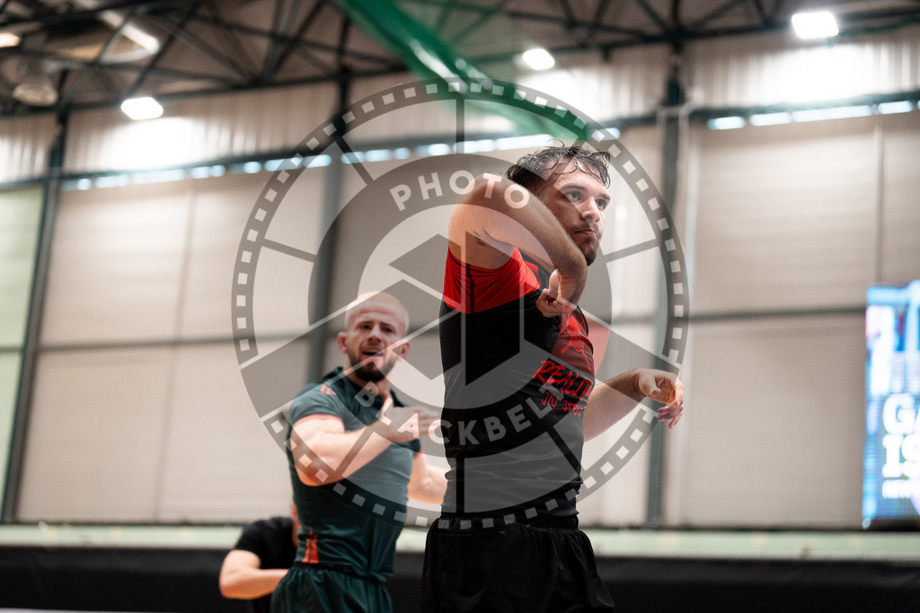 20250906PBB0752 | Fighters compete during the ADCC European Trials  competition in Warsaw, Poland, on September 6, 2025.