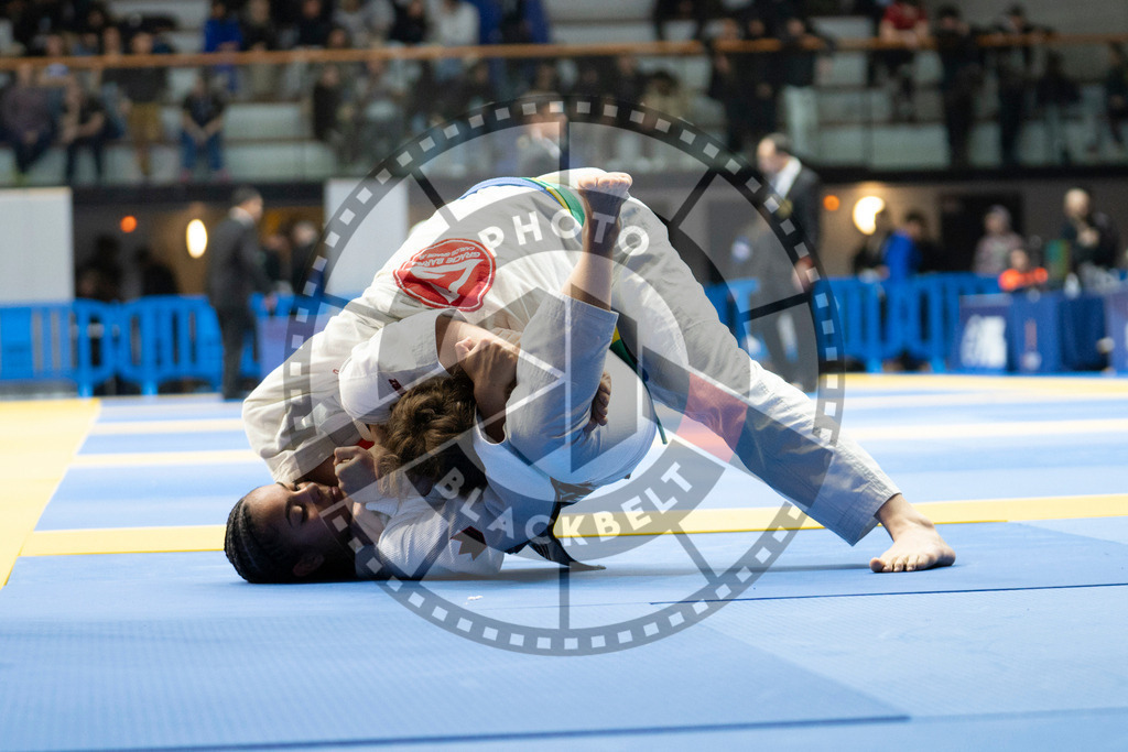 20240119PBB2172 | Fighters compete during the IBJJF European Championship in Paris, France, on January 19, 2024.