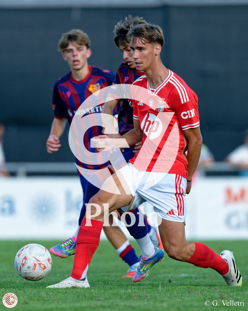 GenevaCup Group Phase - FC Basel v SL Benfica | during the GenevaCup Group Phase match between FC Basel and SL Benfica at Stade des Arberes in Meyrin, Switzerland