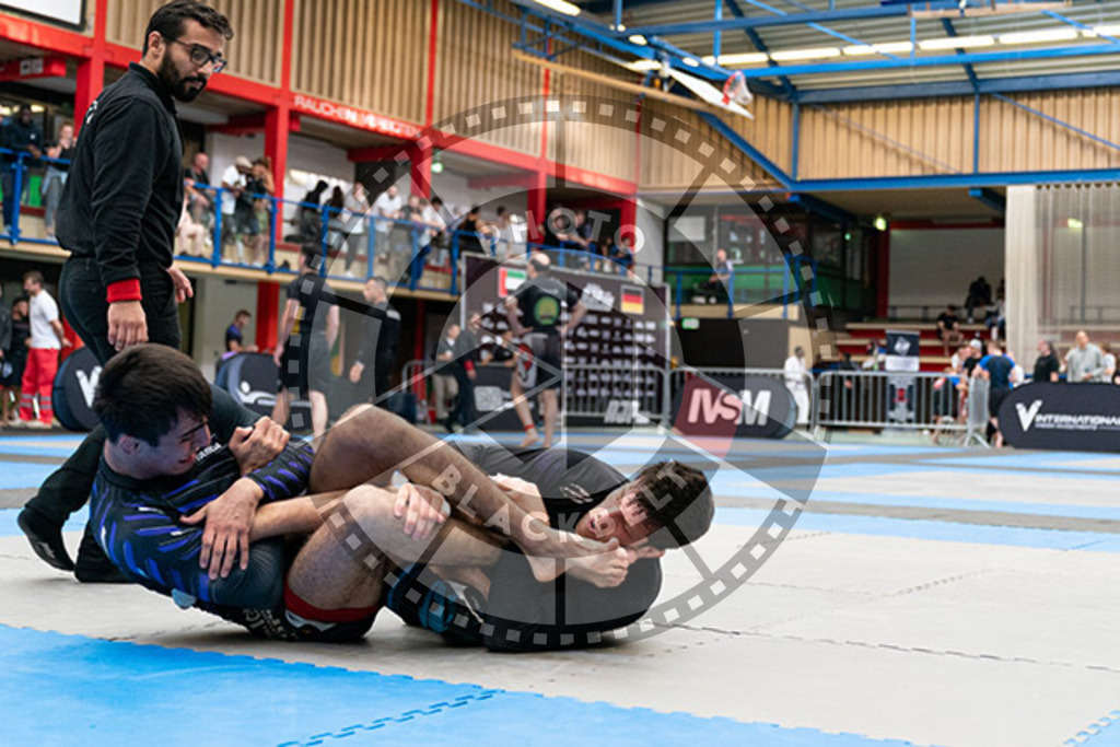 20230826PBB56962 | Fighters compete during the AJP INTLPRO BJJ and grappling competition in Hamburg, Germany, on August 26 2023.