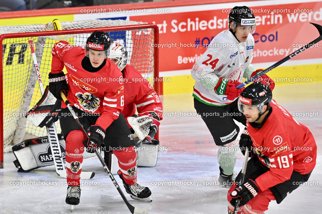 Österreich vs. Ungarn 14.12.2023 | Österreich vs. Ungarn 14.12.2023, Österreich vs. Ungarn  am 14.12.2023 in Klagenfurt (Heidi Horten Arena), Austria, (Photo by Bernd Stefan)