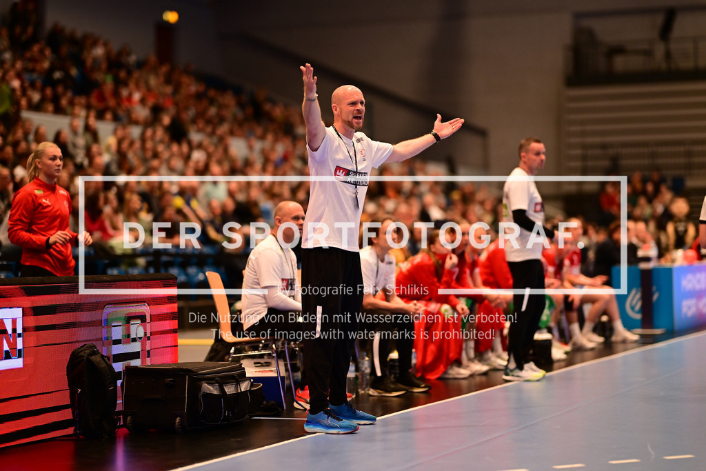 Handball I Juniorinnen I Saison 2024-2025 I Länderspiel I U19w Deutschland - U19w Dänemark I 53337 | Der Sportfotograf. - Realisiert mit Pictrs.com